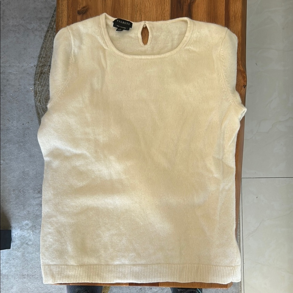 Talbots Pure Cashmere Knit Sweater
